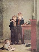 Georg Friedrich Kersting Kinder mit Katzen china oil painting artist